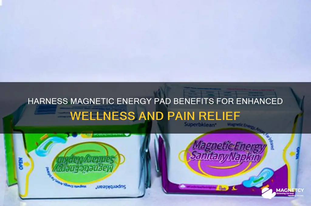 how to use magnetic energy pad