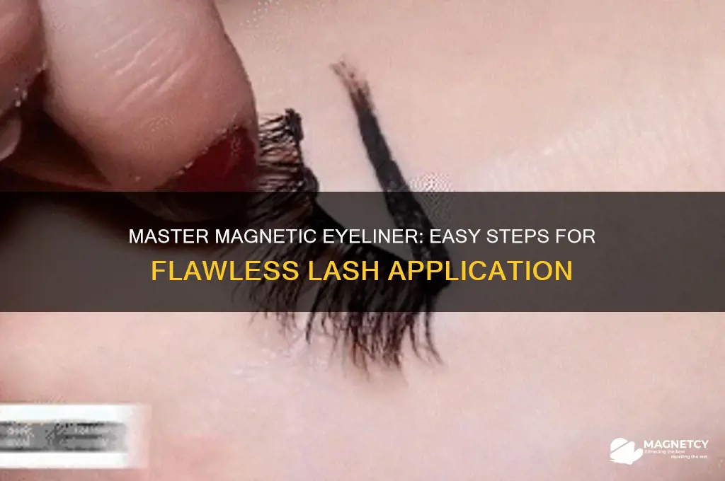 how to use magnetic eyeliner