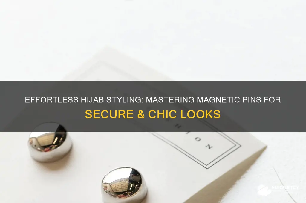 how to use magnetic hijab pins