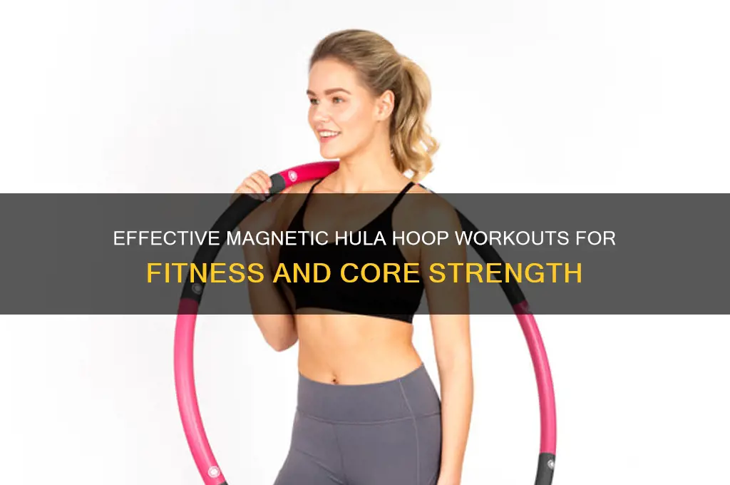 how to use magnetic hula hoop for exercise