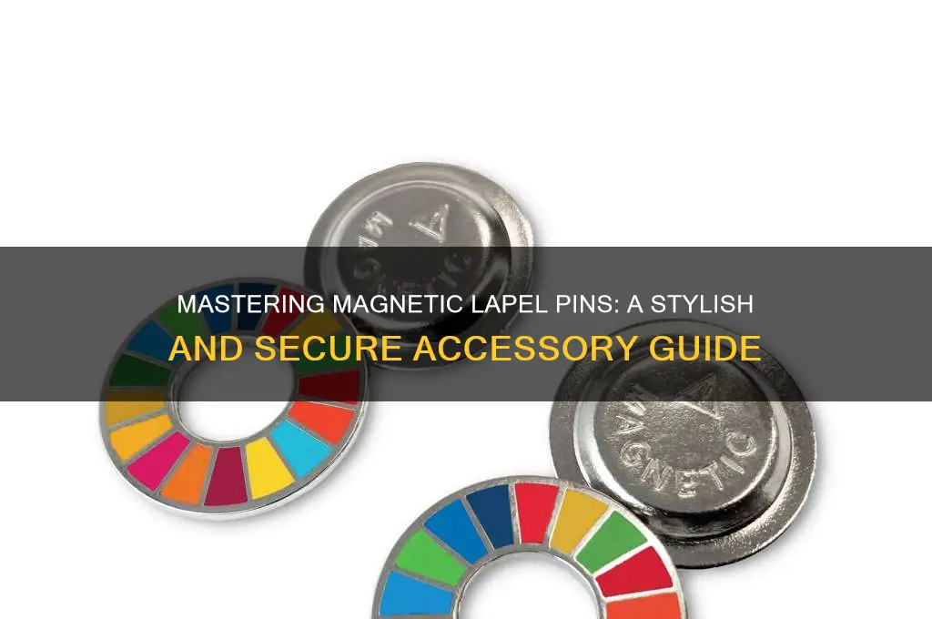 how to use magnetic lapel pin
