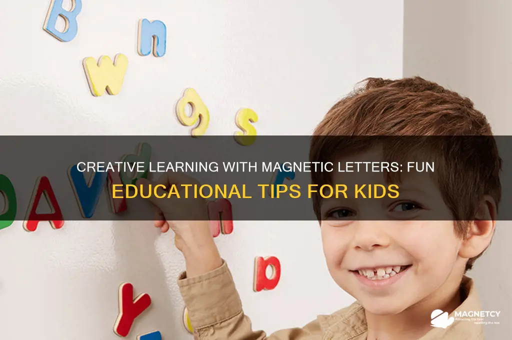 how to use magnetic letters