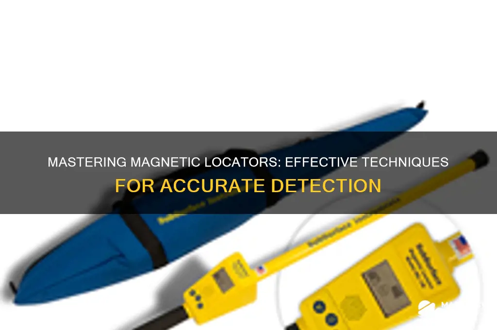 how to use magnetic locator