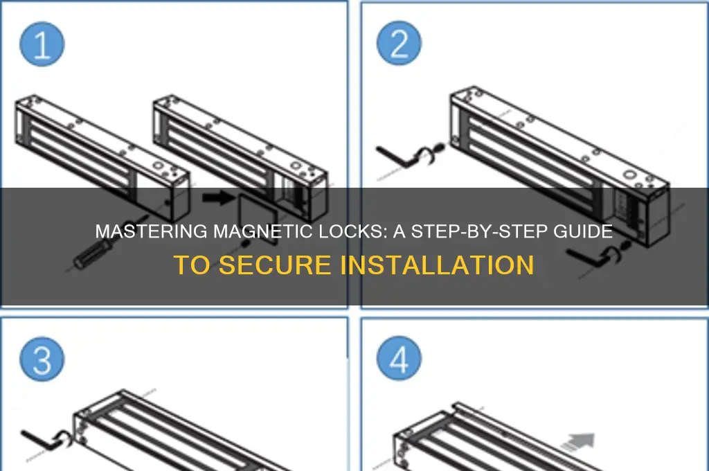 how to use magnetic lock