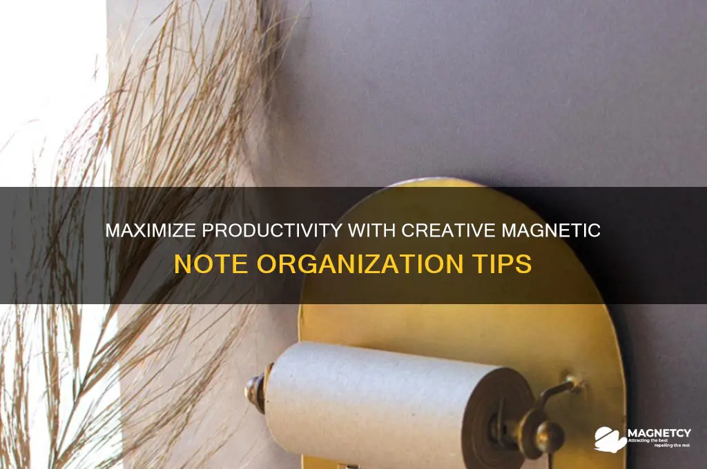 how to use magnetic notes
