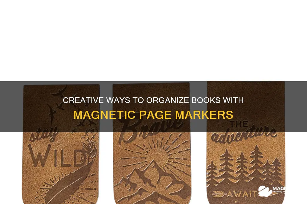 how to use magnetic page markers