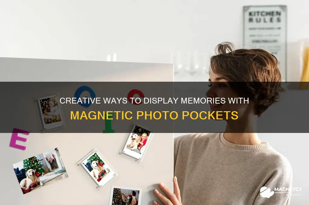 how to use magnetic photo pocket