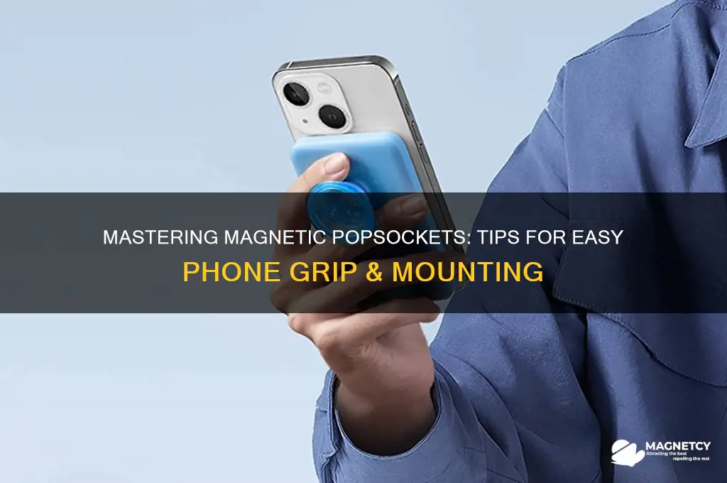 how to use magnetic popsocket