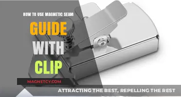 Mastering Precision: Using Magnetic Seam Guide with Clip for Flawless Sewing