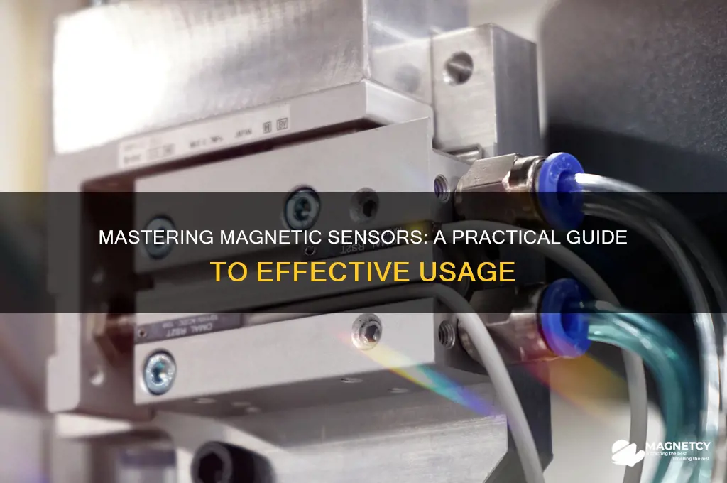 how to use magnetic sensor