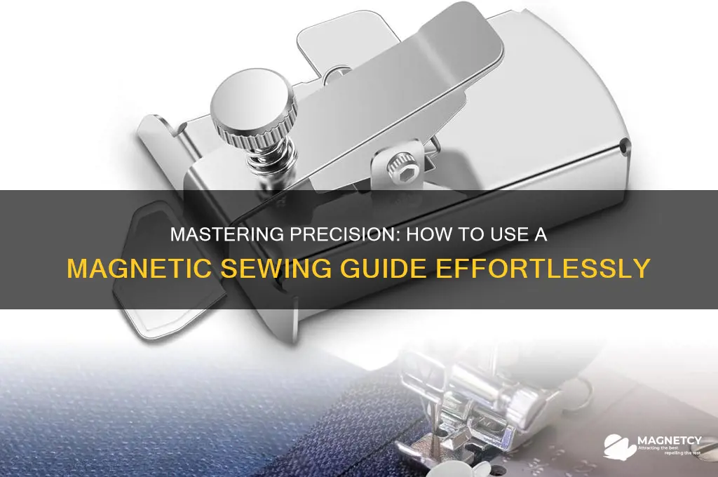 how to use magnetic sewing guide