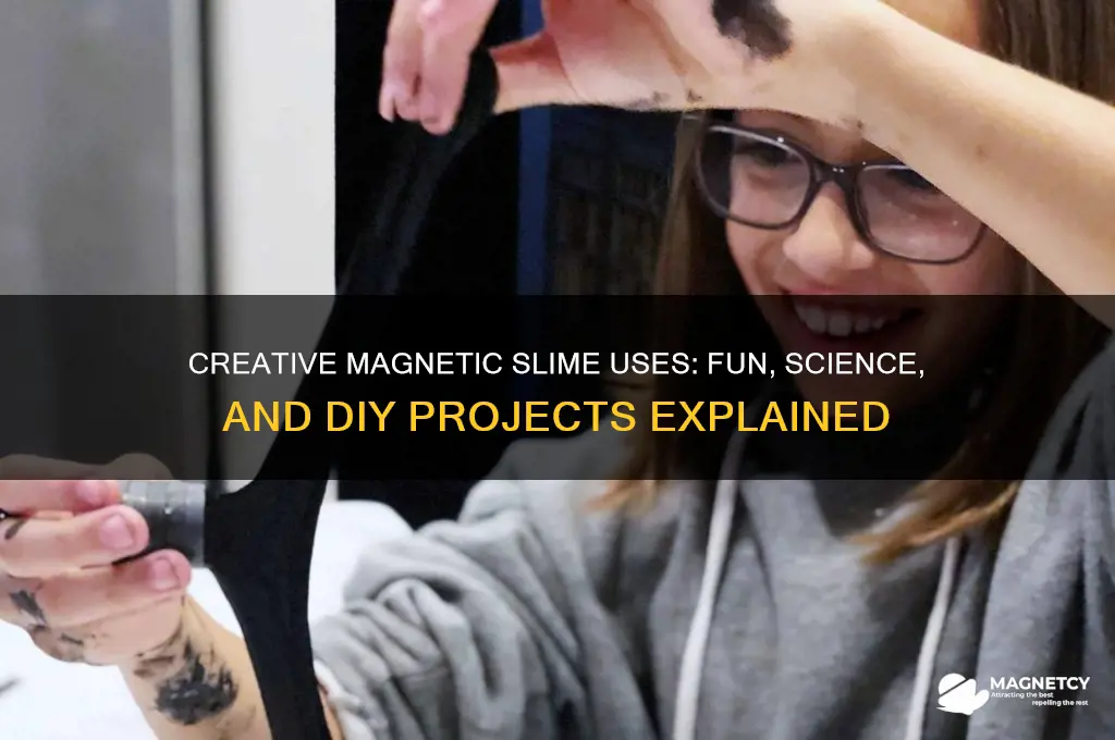 how to use magnetic slime