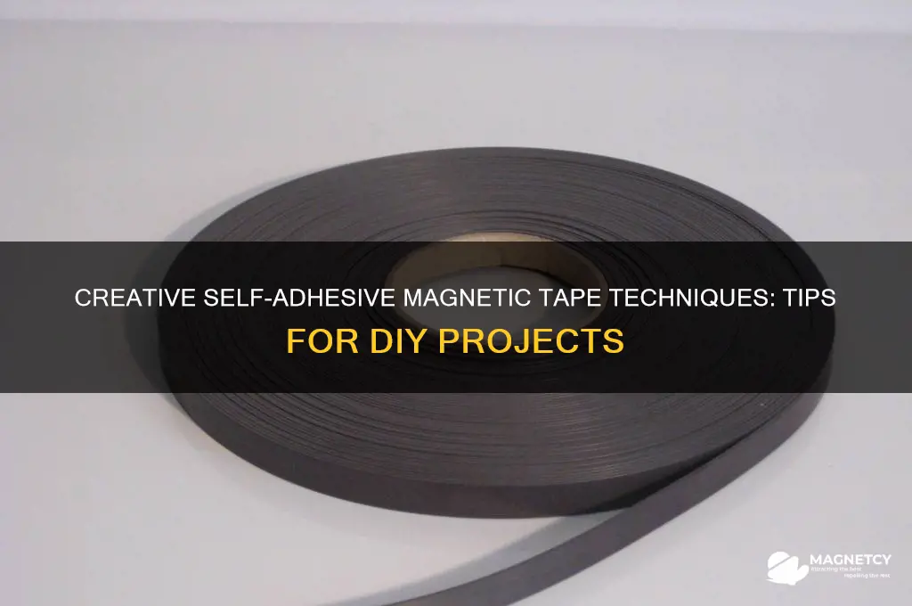 how to use magnetic tape with itself