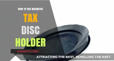 Effortless Car Organization: Mastering the Magnetic Tax Disc Holder