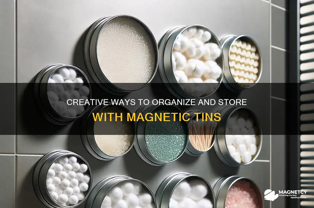 how to use magnetic tins