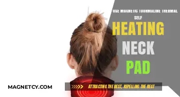 Self-Heating Neck Pad: Magnetic Tourmaline Therapy for Pain Relief