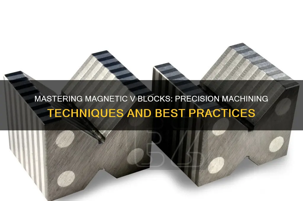 how to use magnetic v blocks