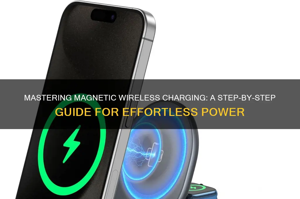 how to use magnetic wireless charger