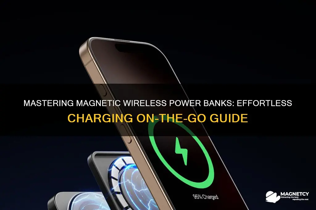 how to use magnetic wireless power bank