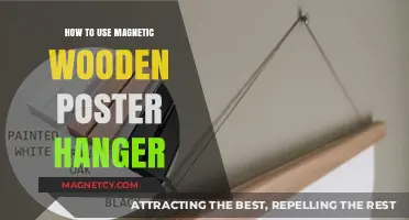 Effortless Display: Mastering Magnetic Wooden Poster Hanger Techniques