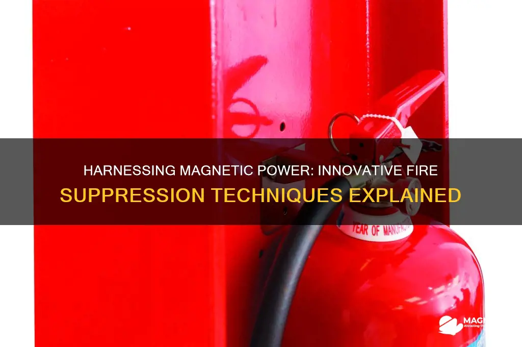 how to use magnetism to put out fire