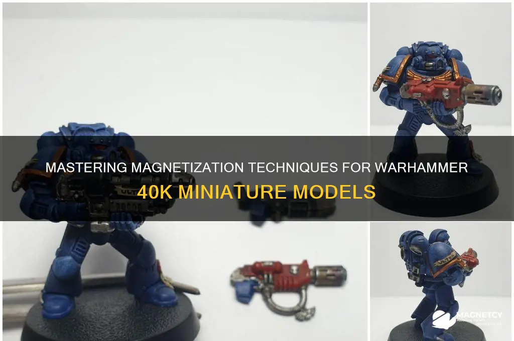 how to use magnets 40k models