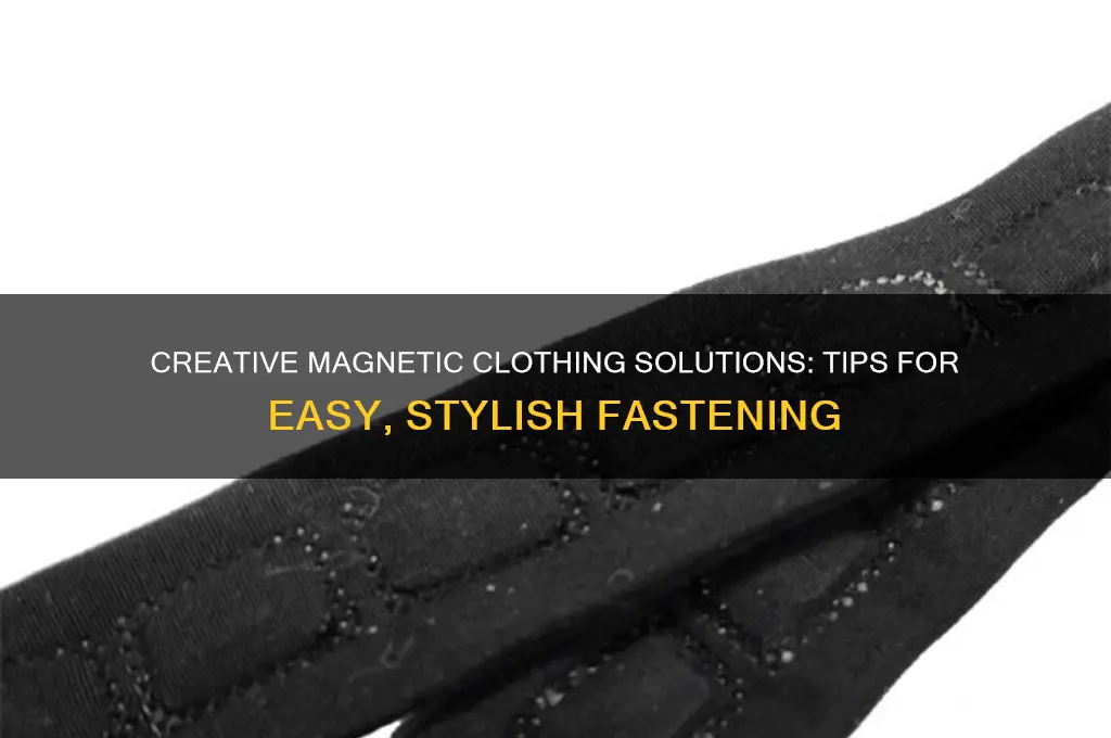 how to use magnets for clothing