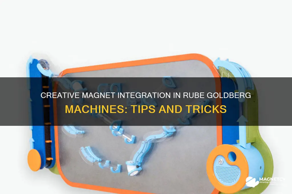 how to use magnets in rube goldberg machine