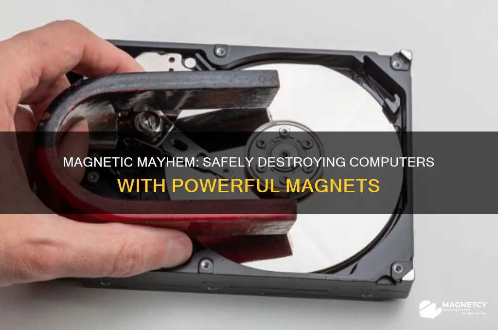 how to use magnets to destroy computers