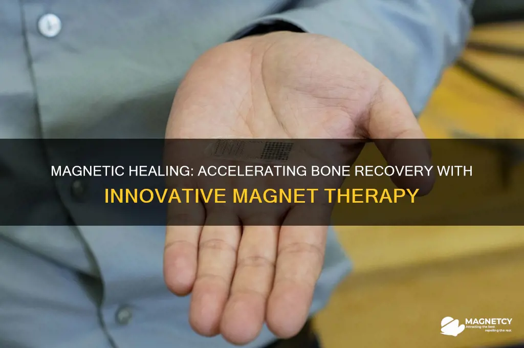 how to use magnets to heal broken bones