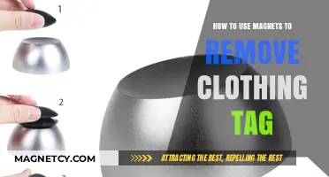 Magnetic Hack: Effortlessly Remove Clothing Tags with Magnets