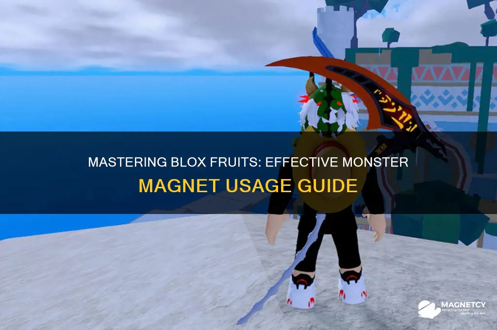how to use monster magnet in blox fruits