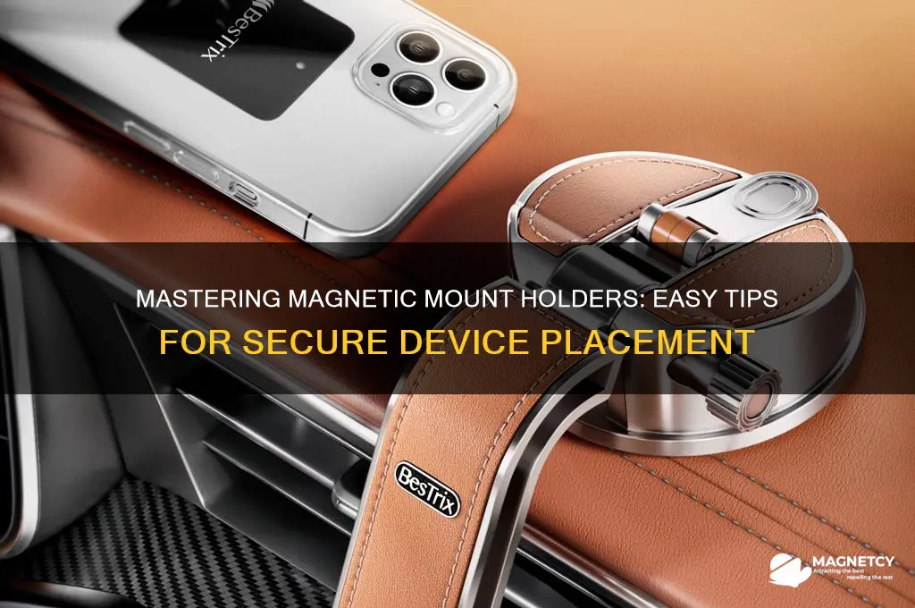 how to use mount holder magnetic