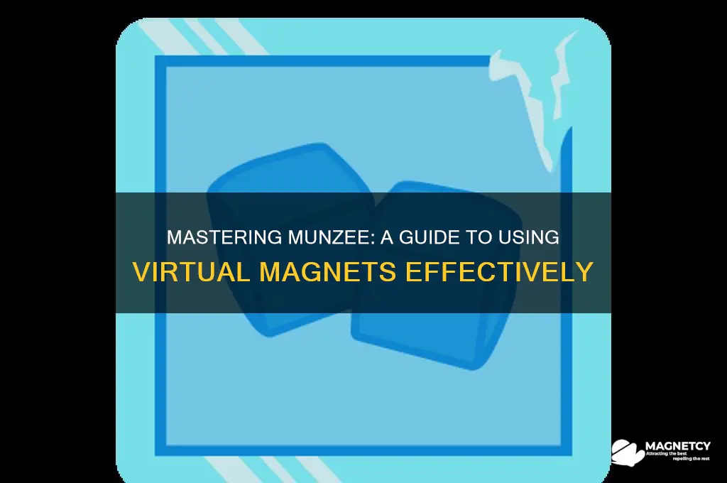how to use munzee virtual magnet