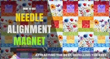 Mastering Needle Alignment: A Guide to Using Magnets Effectively