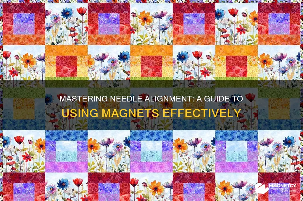 how to use needle alignment magnet