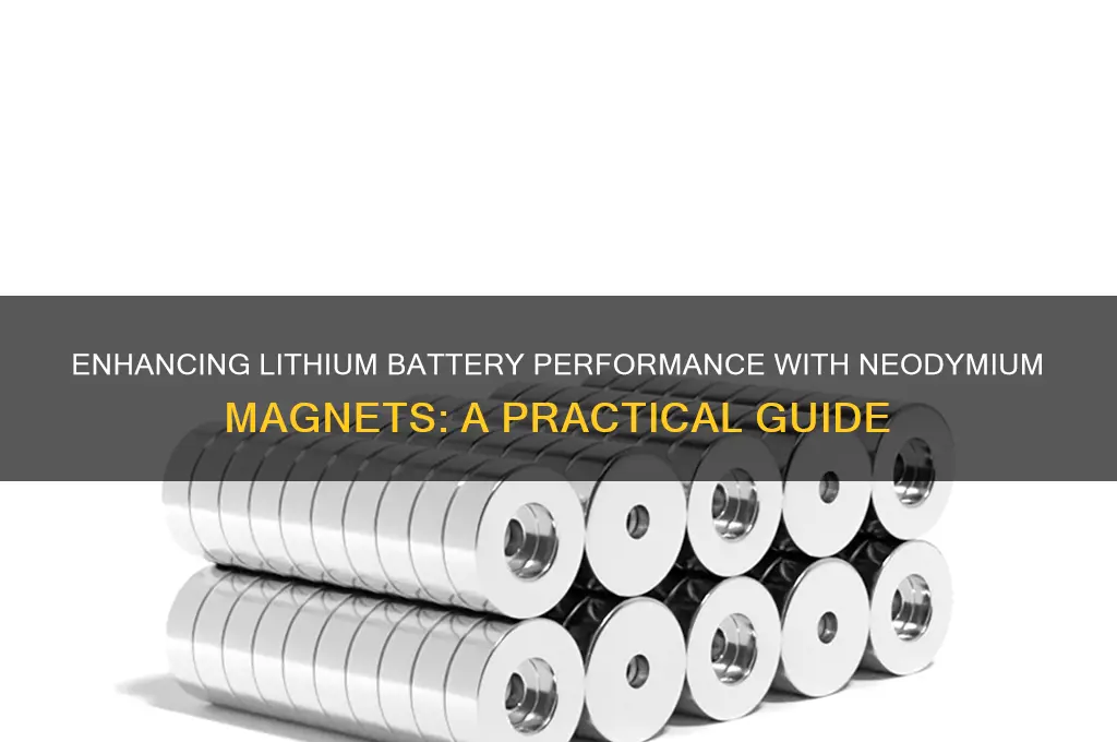 how to use neodymium magnets for lithium batteries