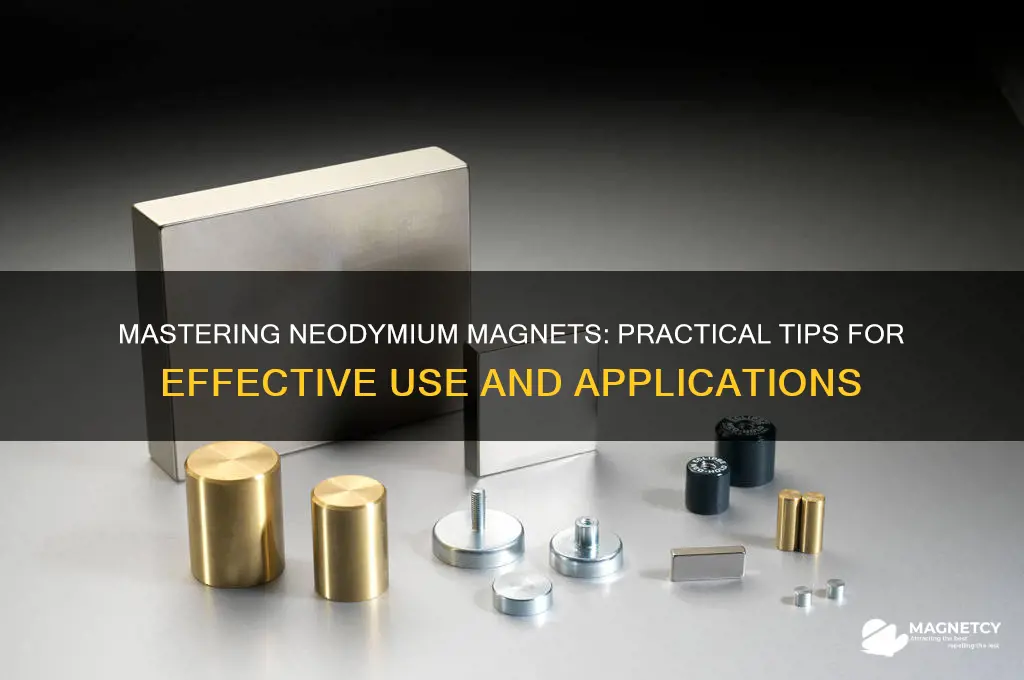 how to use neudim magnets
