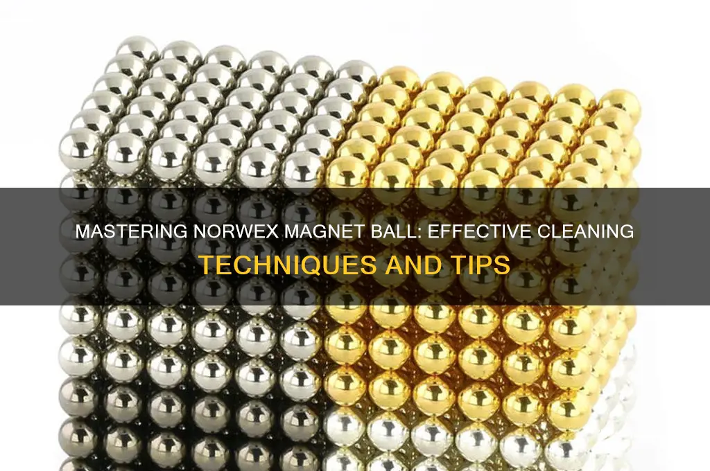 how to use norwex magnet ball