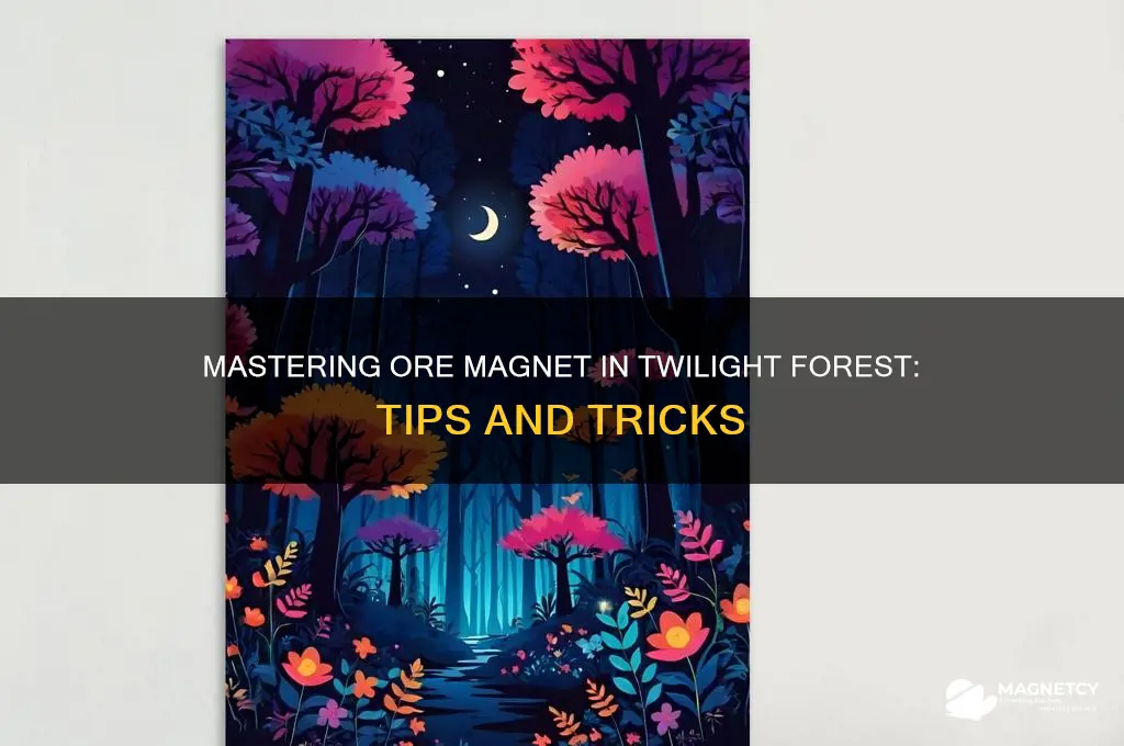 how to use ore magnet twilight forest