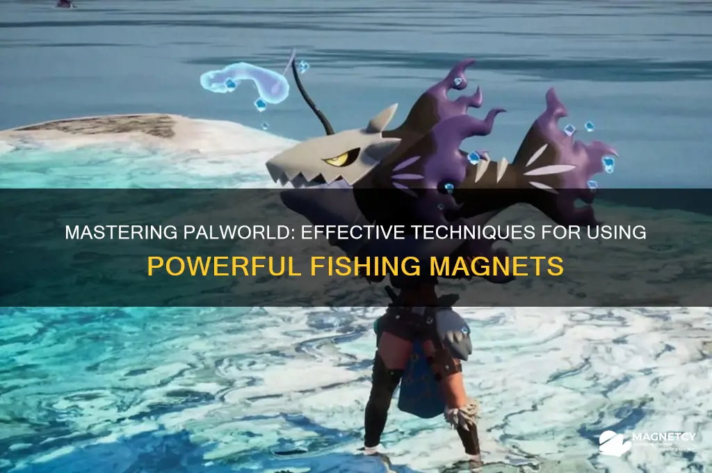 how to use powerful fishing magnet palworld
