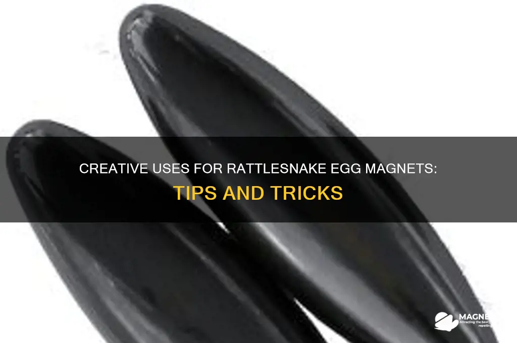 how to use rattlesnake egg magnets