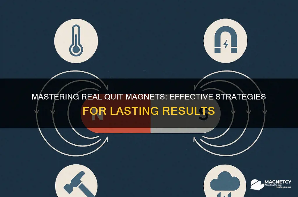 how to use real quit magnets