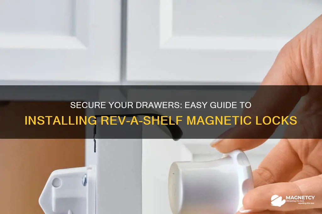 how to use rev-a-shelf magnetic locks on drawers