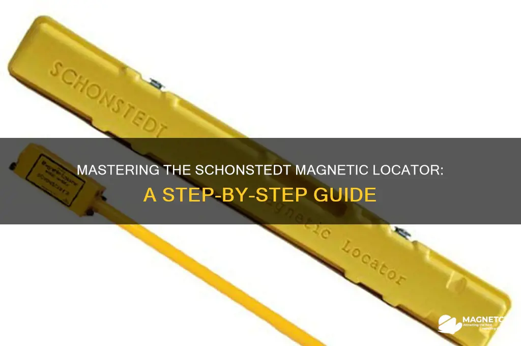 how to use schonstedt magnetic locator