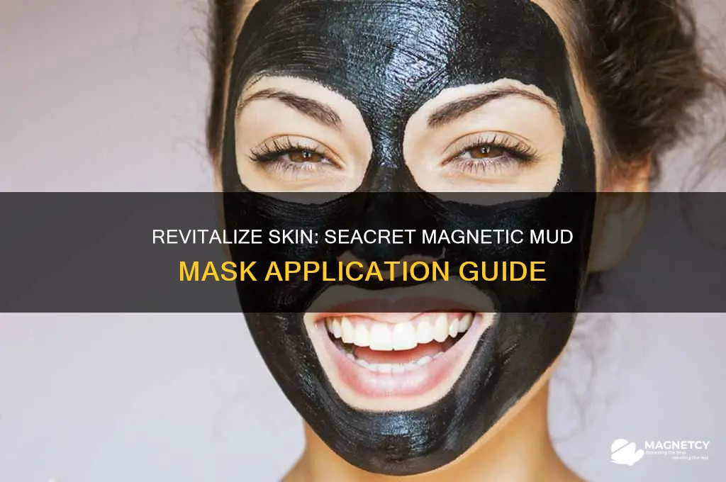 how to use seacret magnetic mud mask
