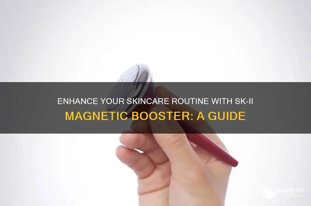 how to use sk ii magnetic booster