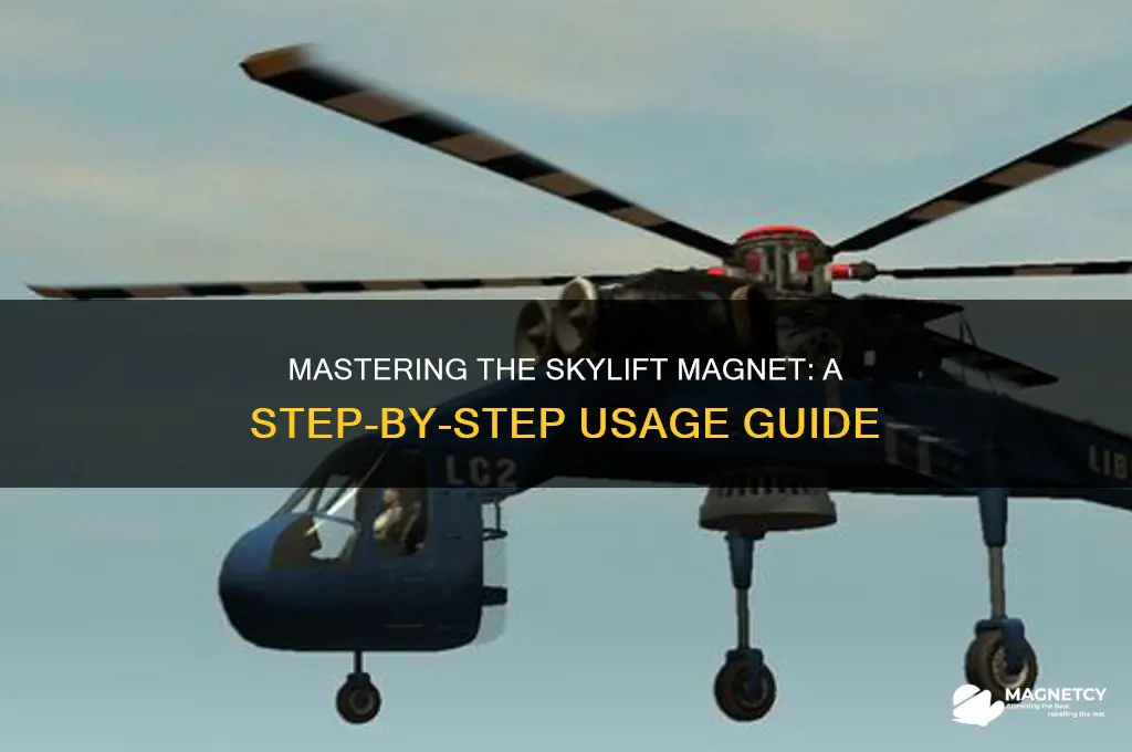 how to use skylift magnet