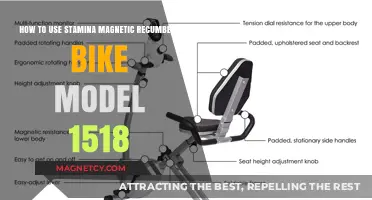 Master Your Workout: Stamina Magnetic Recumbent Bike 1518 Usage Guide