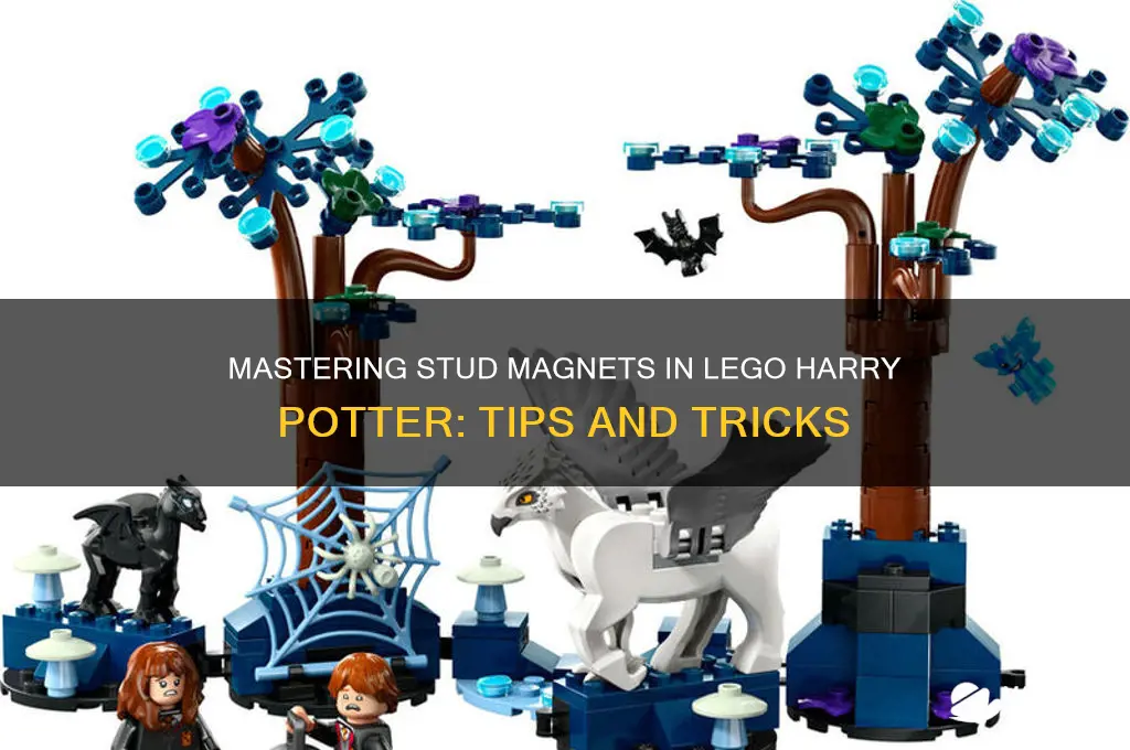how to use stud magnet in lego harry potter